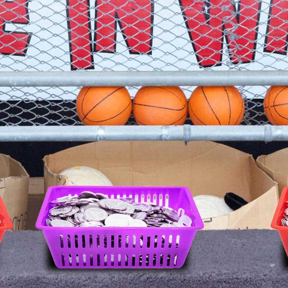 

Coin Basket Storage Container Compact Daily Use Wear Resistant Home Accessory Large Capacity Reusable Baskets For Coins Snacks