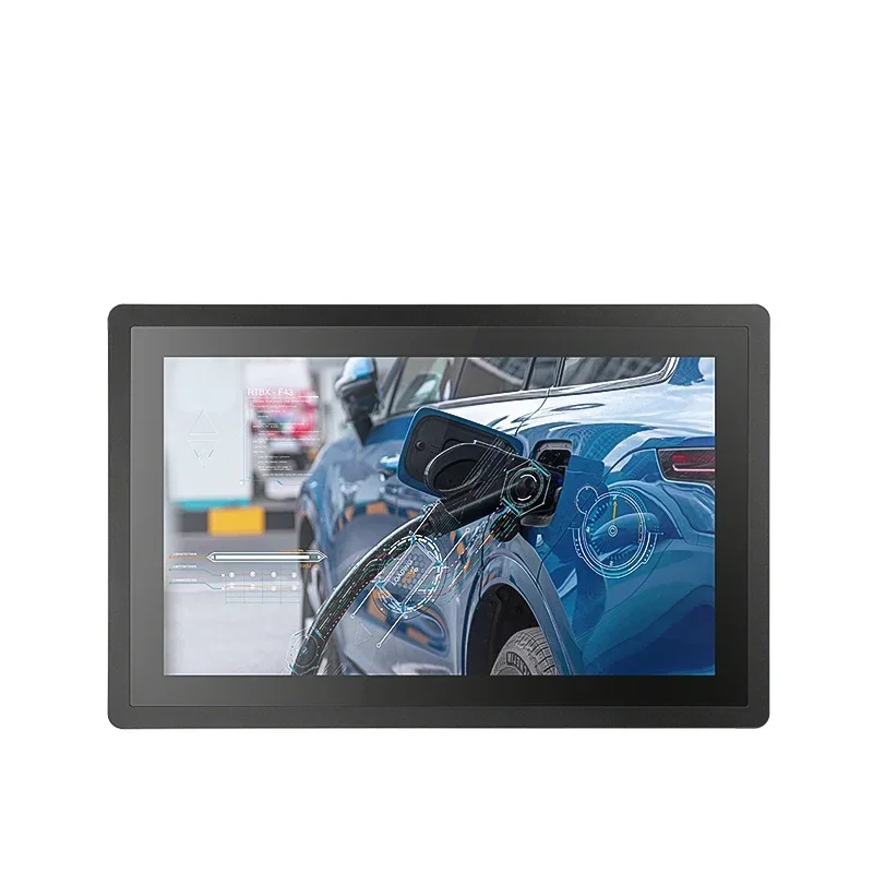 17 inch Fanless Embedded Computer Front IP65 Waterproof Touch Screen Touch Screen Lcd Industrial Display