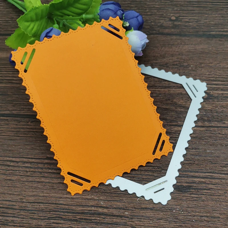 

AOKEDIY Photo frame Stamps Metal Cutting Dies Stencils For DIY Scrapbooking Decorative Embossing Handcraft Die Cutting Template