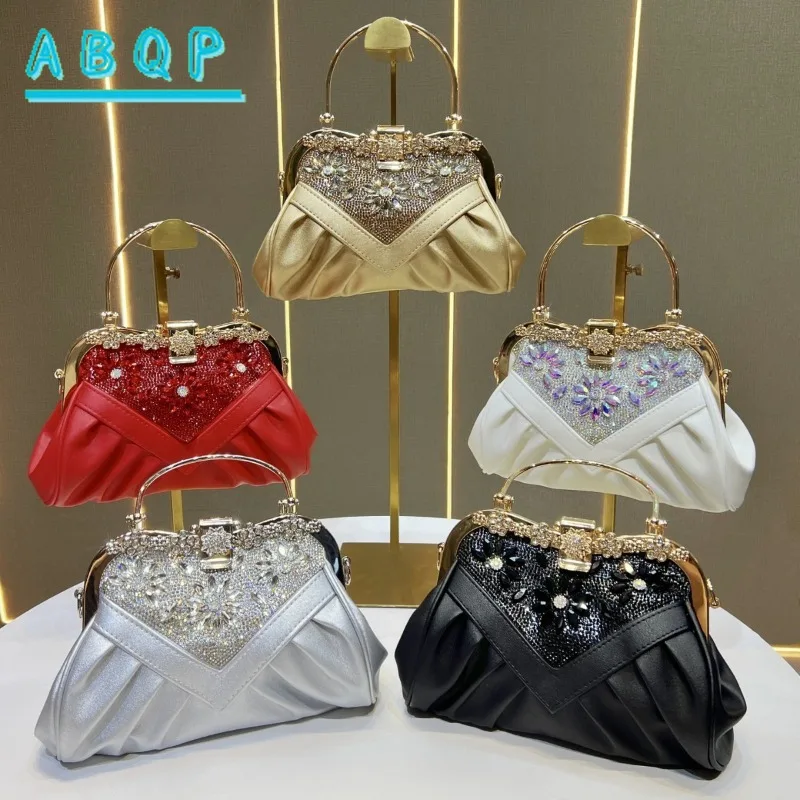 

Evening Handbag Diamond Sparkling Dinner Party Women's Handbag Luxury Brand Fashion Diamond Women's Shoulder Crossbody Bag