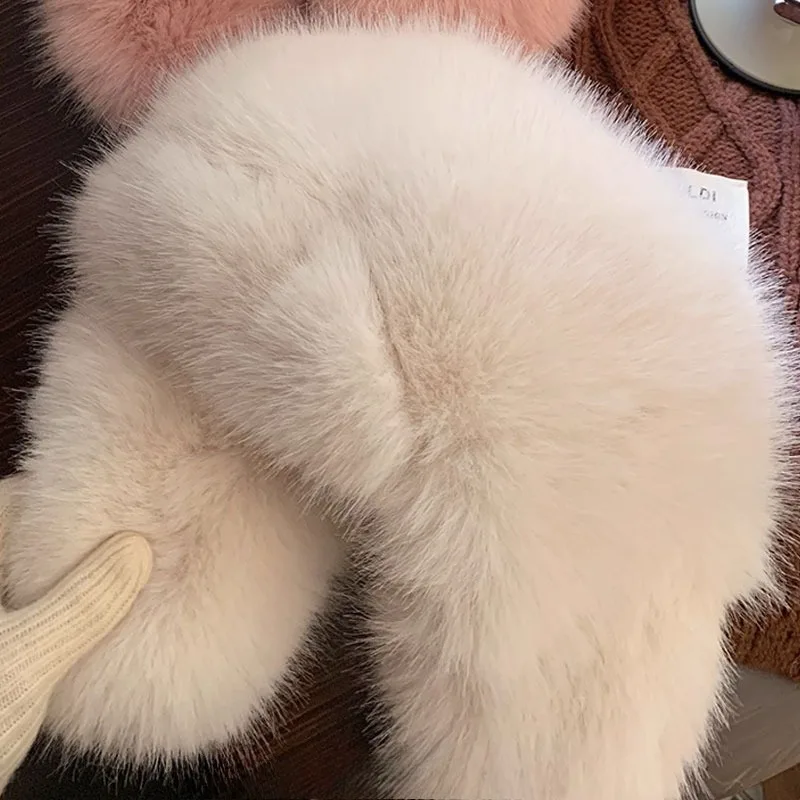 جديد رشاقته فو الفراء شتاء دافئ سدادات حماية الأذن منفذها قبعة في الهواء الطلق الروسية يندبروف مكافحة البرد فروي إيرفلاب قبعة للتزلج #6