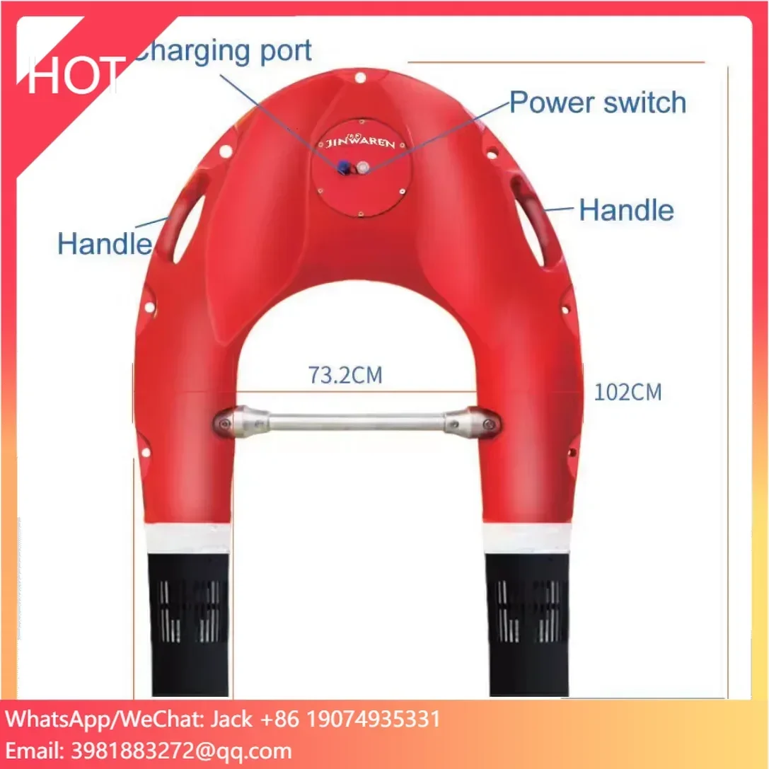 Bata salvavidas eléctrica Smart Life Big Bouy Saver uso marino seguridad de emergencia Control remoto a la venta productos de seguridad para el agua marina