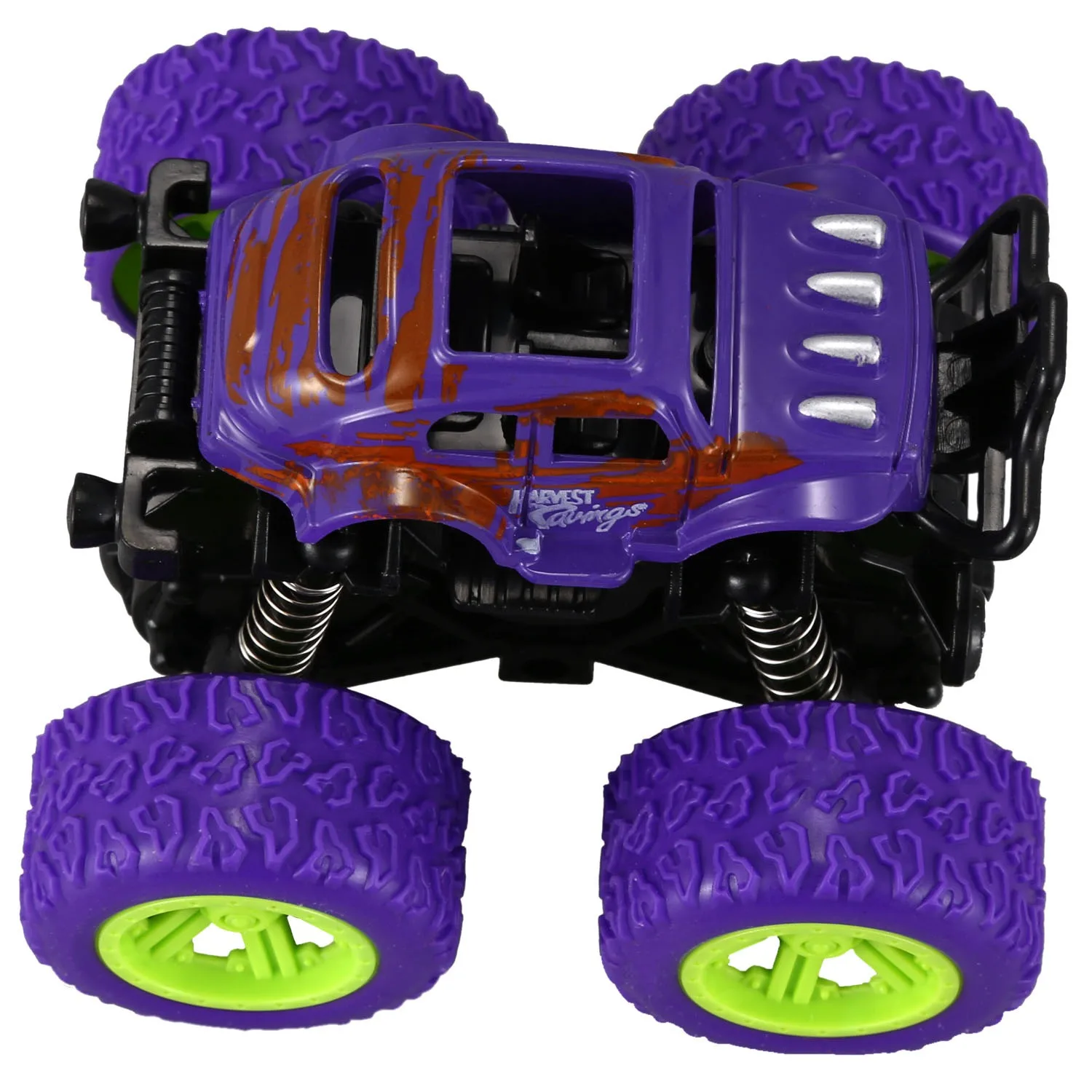 Mini brinquedos de carro rotativo de inércia 4wd, potência de fricção, veículo off-road de quatro rodas, modelo fundido, brinquedo de carro inercial