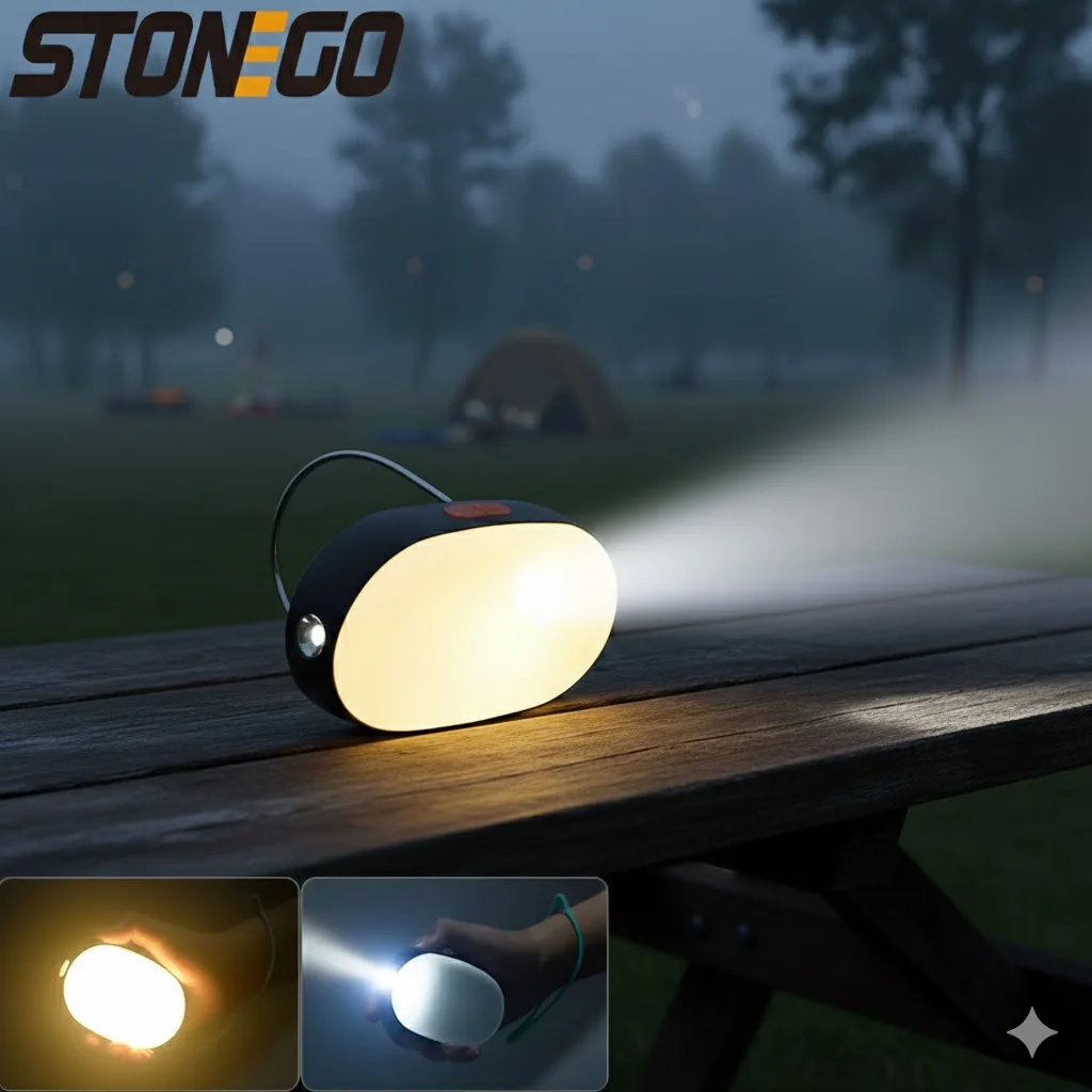 

USB перезаряжаемая светодиодная лента для кемпинговой палатки, портативная подвесная лампа для домашнего аварийного использования на открытом воздухе