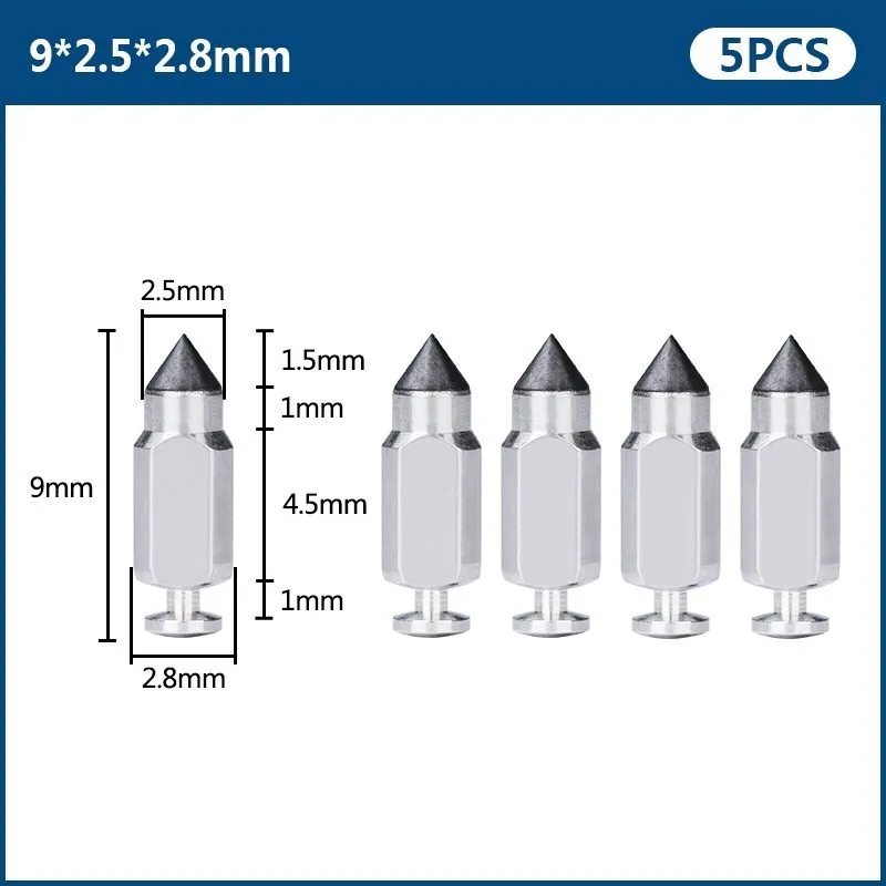 5Pcs Gasoline Chainsaw Carburetor Needle Valve Fit For FS450 Carburettors Spare Parts For Chainsaw Garden Tools Accessories