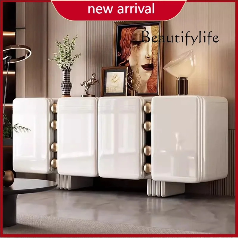 A Designer Style Italian Light Luxury Meal, Side Cabinet Entry Porch, Corridor Decoration, High-end Fashion