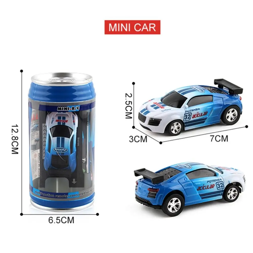 1 Set Mini Coke Kan Auto Snelheid Rc Radio Afstandsbediening Micro Raceauto Kinderen Speelgoed Geschenken