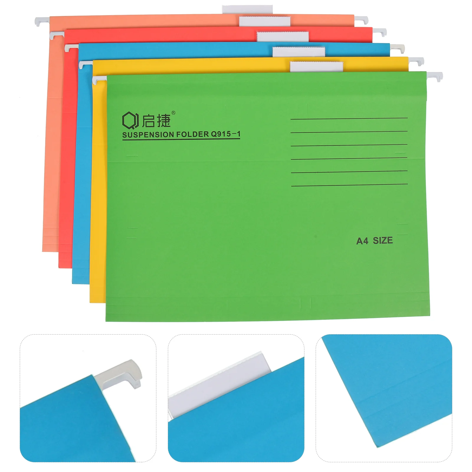Folder Receipts Pocket File Bills Container Colorful Coupon Holder Storage Organizer