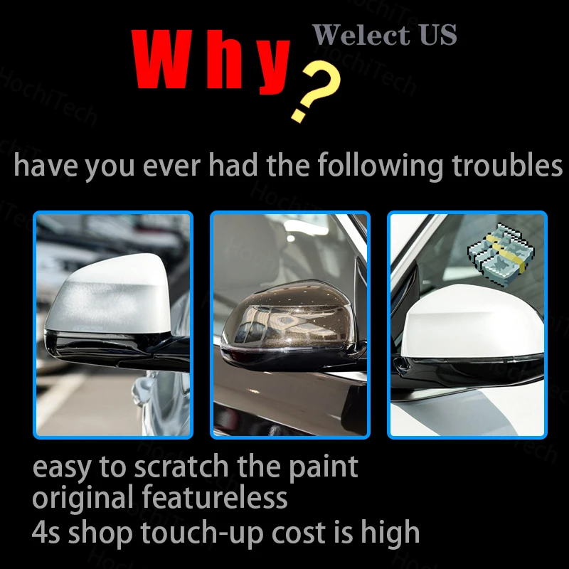 Bright Glossy Carbon Fiber Pattern Rearview Mirror Cover Caps for BMW X5 G05 2018-22 xDrive30i 40i 45e 50i 25d 30d 40d M50i M50d