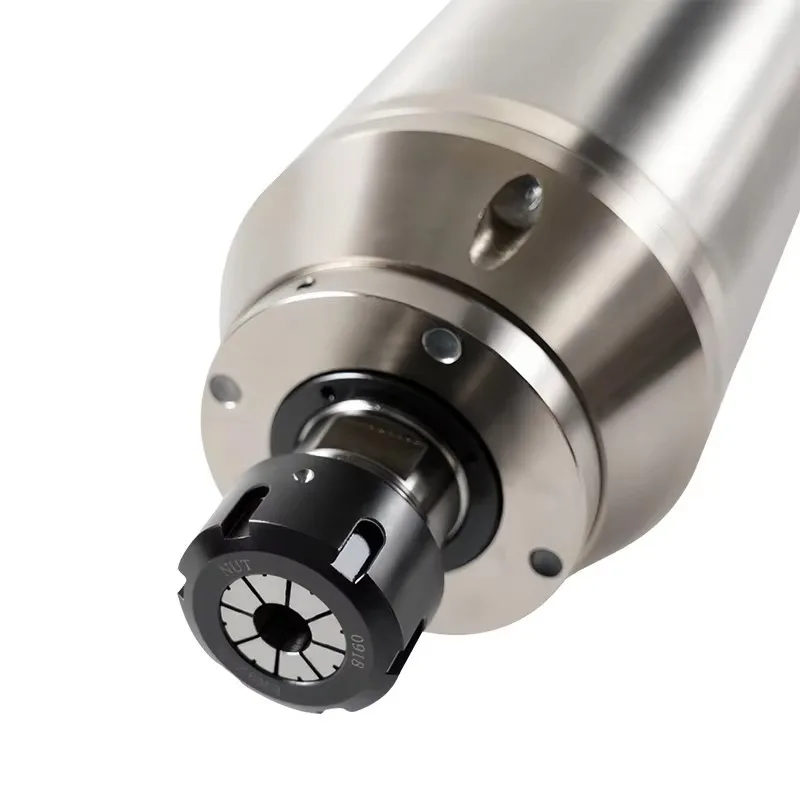 

HQD Water Cooled Spindle 6.5kw 24000rpm and Spindle Fixture for Woodcarving Machine