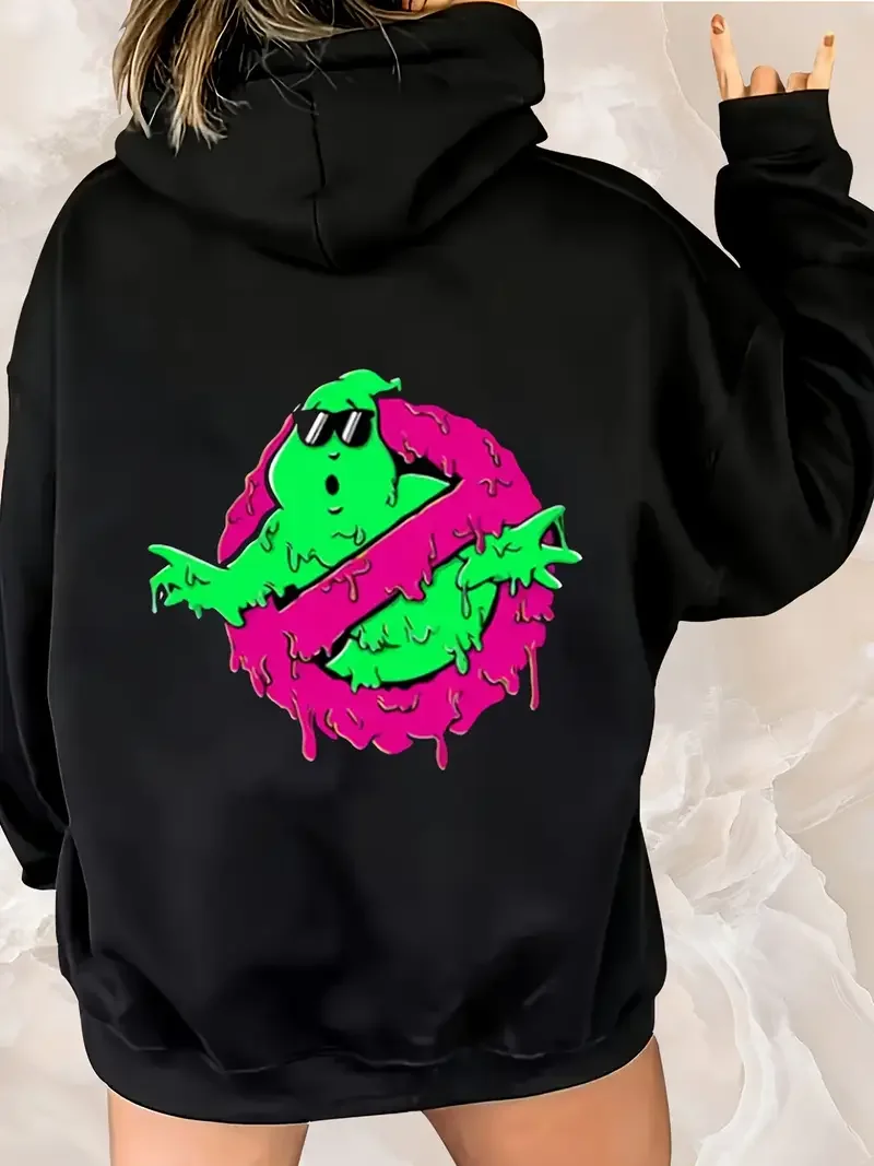 

Одежда Y2k, модная толстовка с принтом и принтом, пуловер с длинными рукавами, уютная толстовка с капюшоном и длинными рукавами, толстовка Kpop Demon Hunters