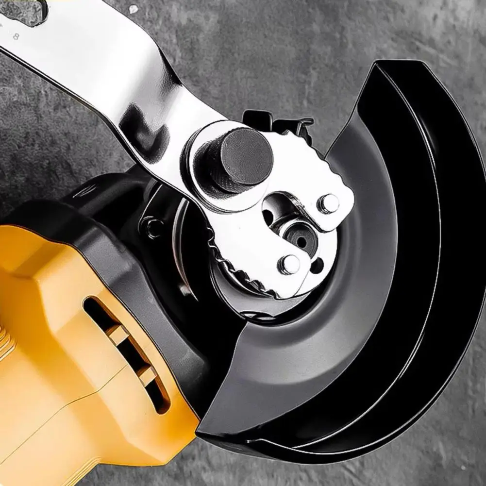 

45 # Стальной универсальный утолщенный ключ для угловой шлифовальной машины 12-в-1, регулируемый многофункциональный открытый дизайн для угловых шлифовальных машин