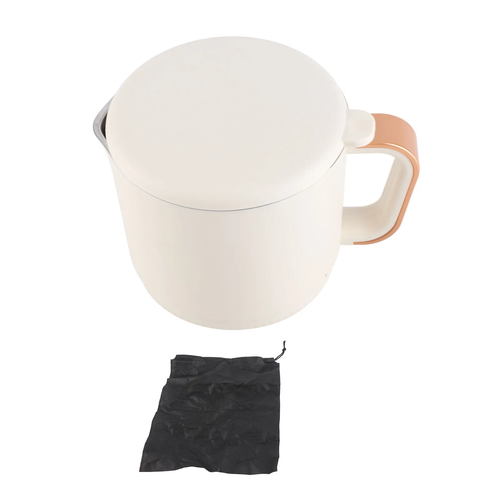 

Mini Electric Kettle 500W 0.8L Lightweight with Detachable Power Base Fast Boil Water Heater for Home And Travel Safety