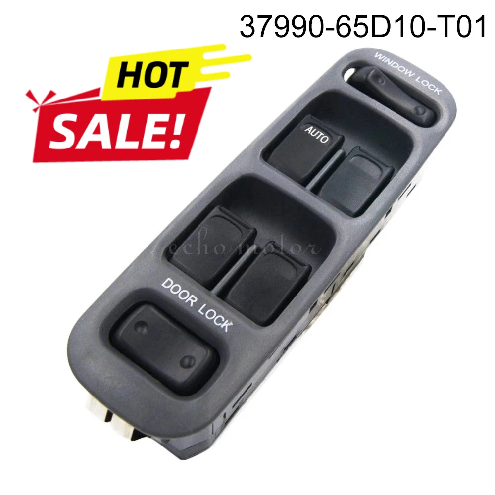 

37990-65D10-T01 Электрический переключатель управления стеклоподъемником левый передний 3799065D10T01 для Suzuki Grand Vitara XL-7 1999-2004 AM-33968442