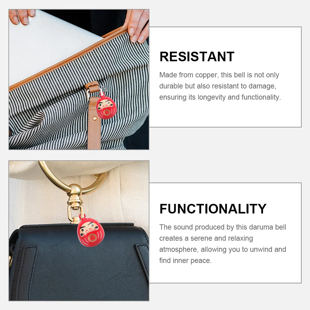 

2Pcs Exquisite Copper Bell Longevity Functionality DIY Bells Vintage Bell DIY Bells Decor Copper Decor