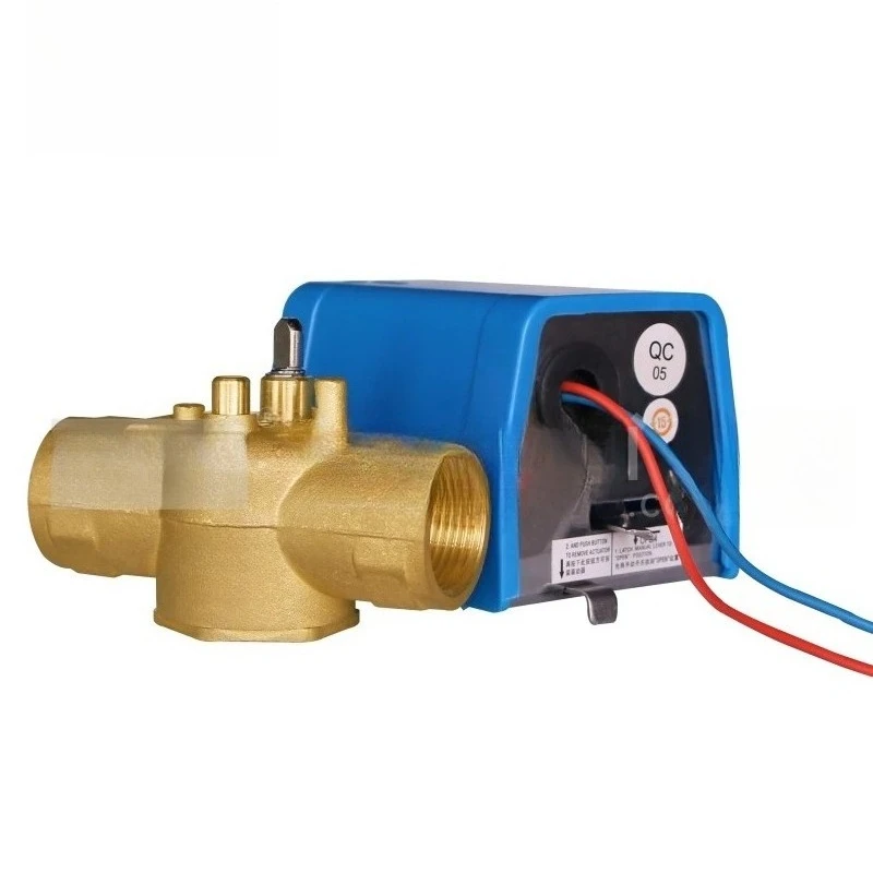 Electric two-way valve VLC2200 central air conditioner fan coil two-way valve solenoid valve 6 points 4 points 8 points