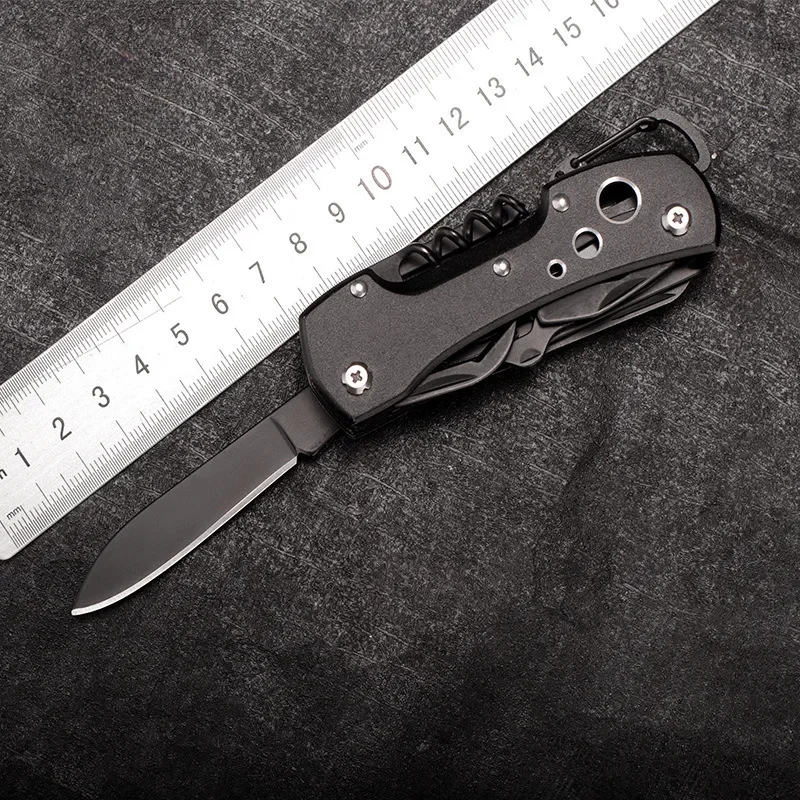 Newest 11 Multifunctional Swiss Knife Camp Multitool Bottle Opener Folding Knife Portable Military Pocket Knives EDC Tools