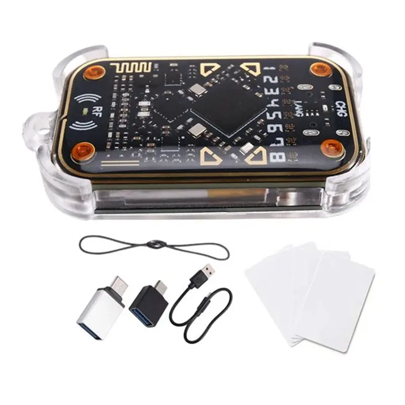 

AS95-Chameleon V3.0 125Khz 13.56Mhz RFID Smart Chip Emulator Reader ID IC Smart Card Tag Copyer Copier Duplicator