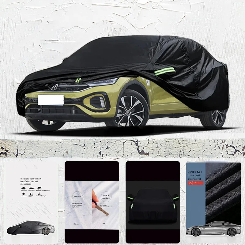 

For-Volkswagen-T-ROC-Anti-UV-Sun-Shade-Rain-Snow-Resistant-Black-Cover-Dustproof-Car-umbrella