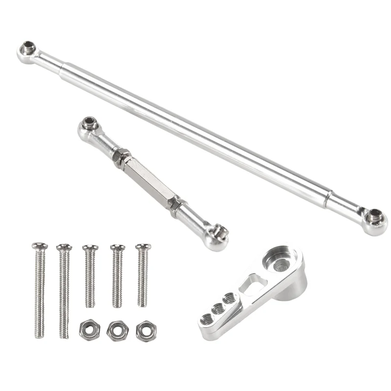 

FBIL-For MN86S MN86 MN86KS MN86K MN G500 Upgrade Parts Metal Steering Pull Rod Servo Link Rod 1/12 RC Car Accessories