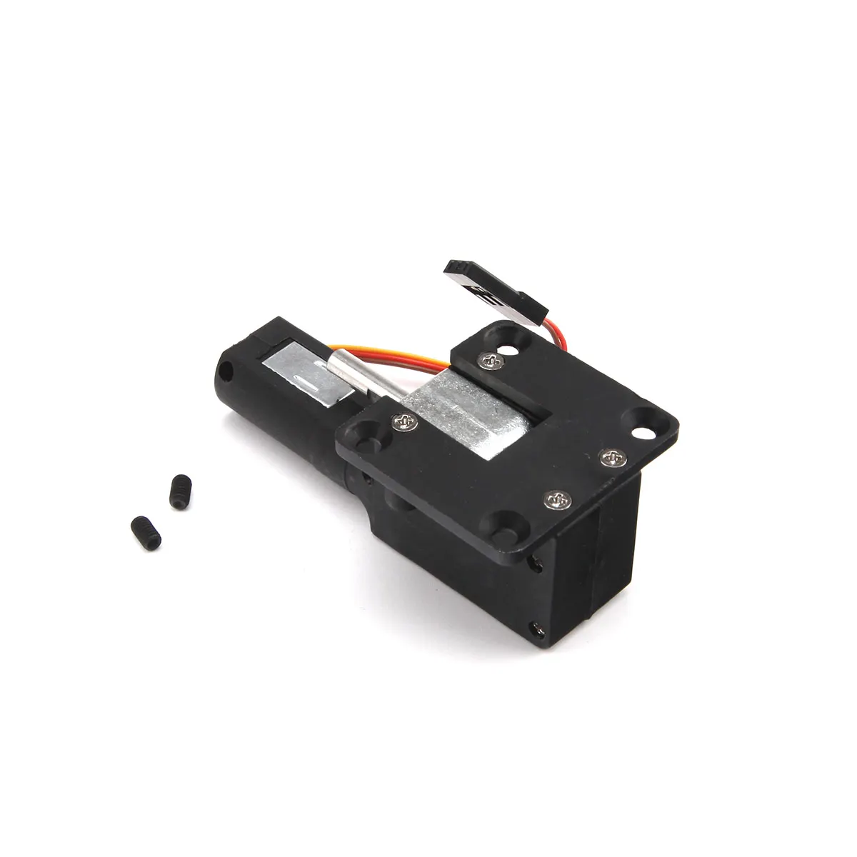 Tren de aterrizaje retráctil sin servicio 15090SM, 3 kg - Bloque metálico de 90 grados, retráctil electrónico para avión RC