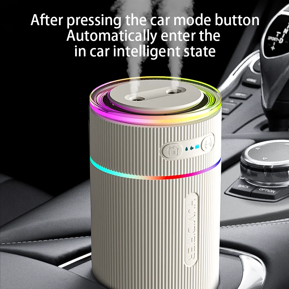 

Air Humidifier Aroma Diffuser Essential Purifier Aromatherapy Mist Maker Lights For Car Home Bedroom