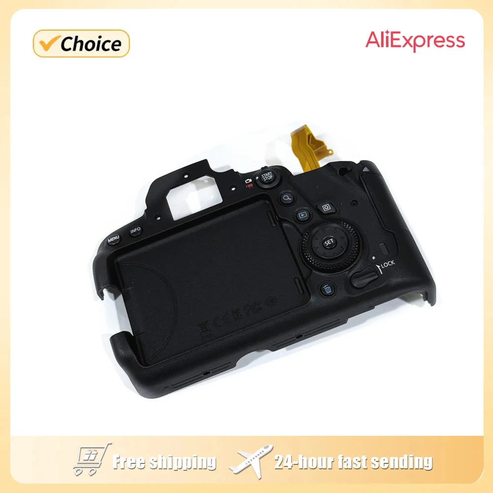 

Original shell for Canon 6D2 back cover with keyboard with button back shell 6D mark II camera repair part free shipping