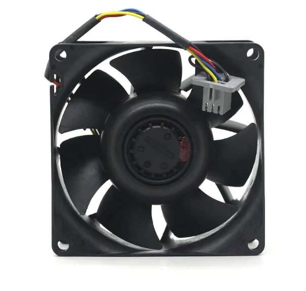 12V 2.84a v80e12bua7-07 8cm four wire large air volume switch server fan