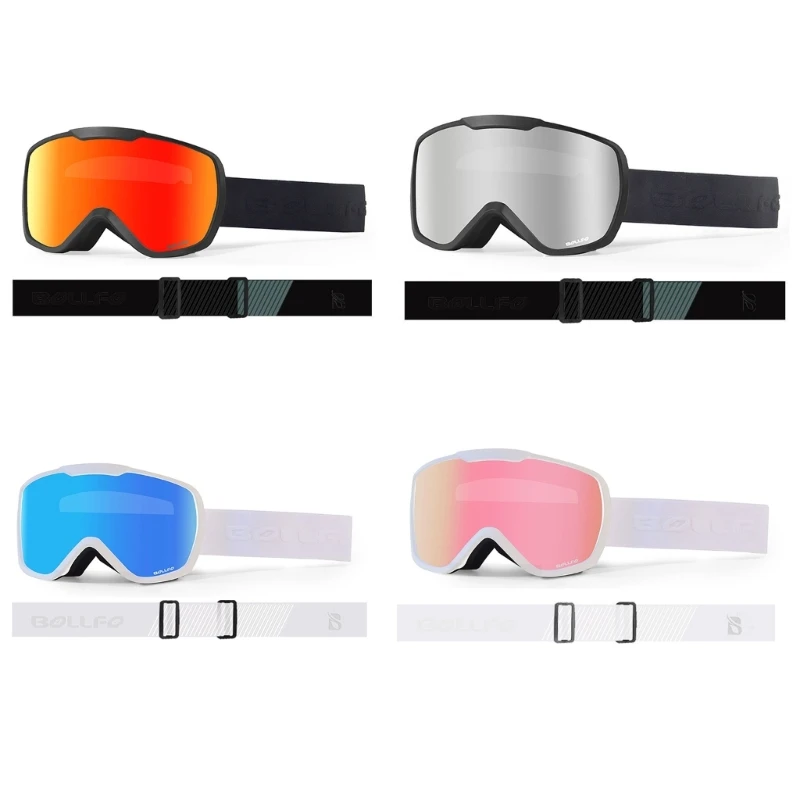 Anti-fog Snowboard Goggles Double Layers Ski Goggles UV-Protection Ski Goggles