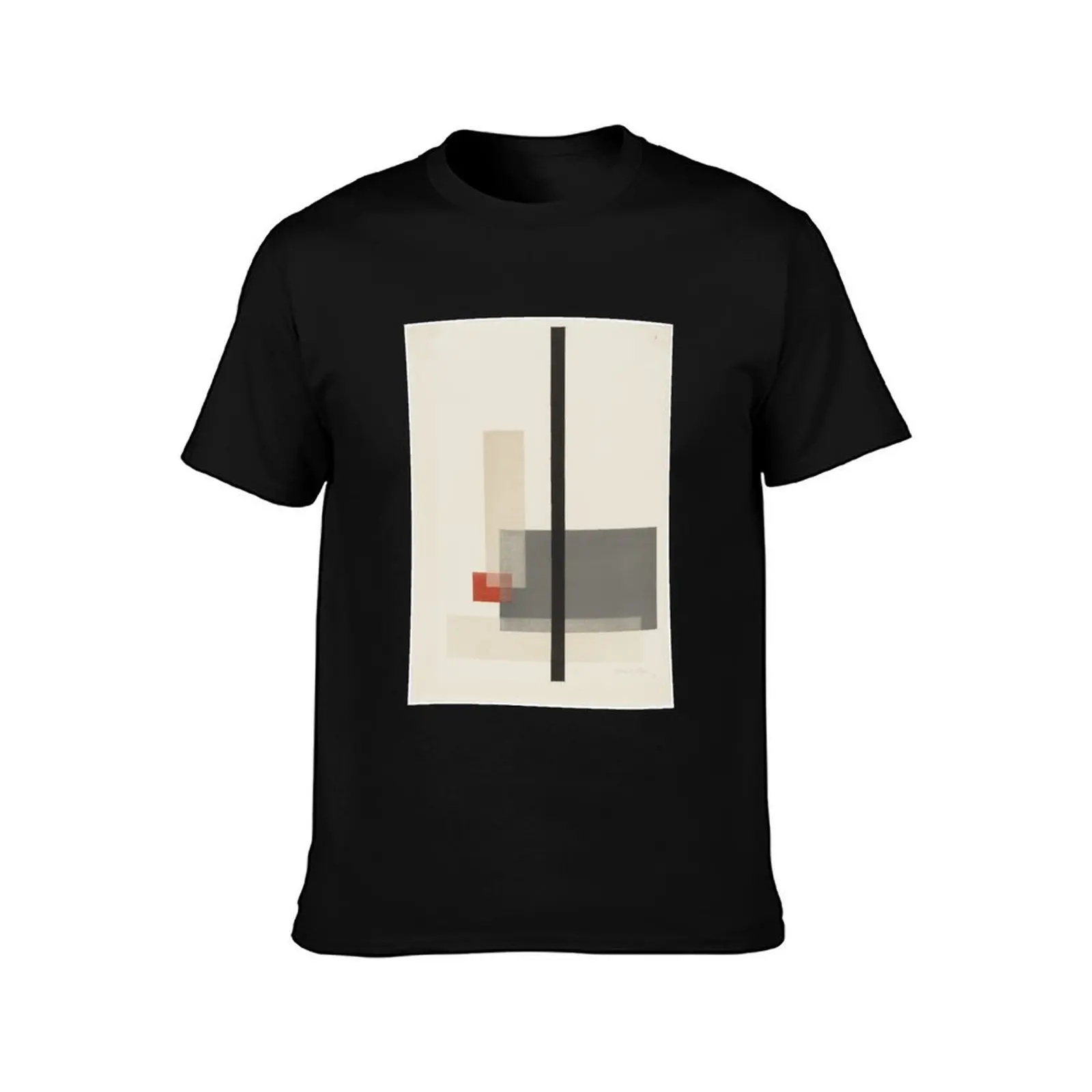 HD. Composition from Masters' Portfolio of the Staatliches Bauhaus (1923) by László Moholy-Nagy T-Shirt Vintage Graphic Print