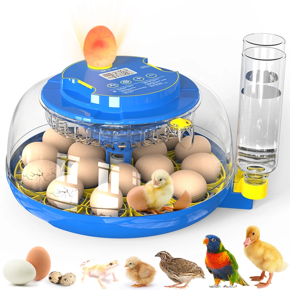 18H Automatic Egg Turner, WONEGG HHD Popular Incubator Brooder for Poultry