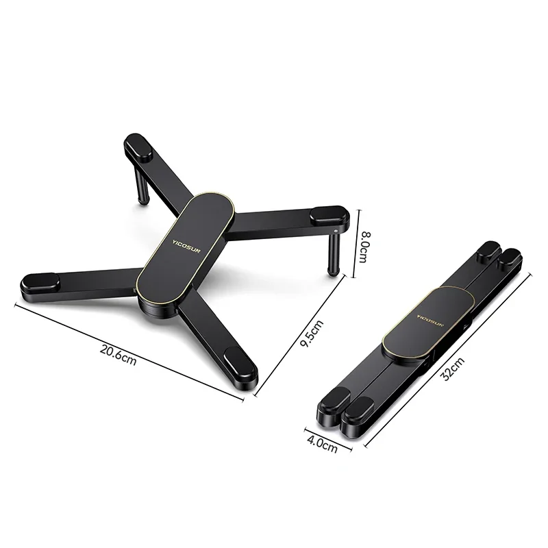 Yicosun Laptop Stand Desk Notebook Computer Holder Laptop Tablet Bracket Pc Holder Stand Suporte Para Base