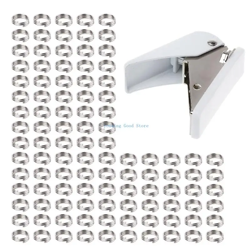 

N58B Professional Flight Wing Hole Puncher Shafts O-Rings Metal Retainer Part Easy to Use Portable Hole Replacements