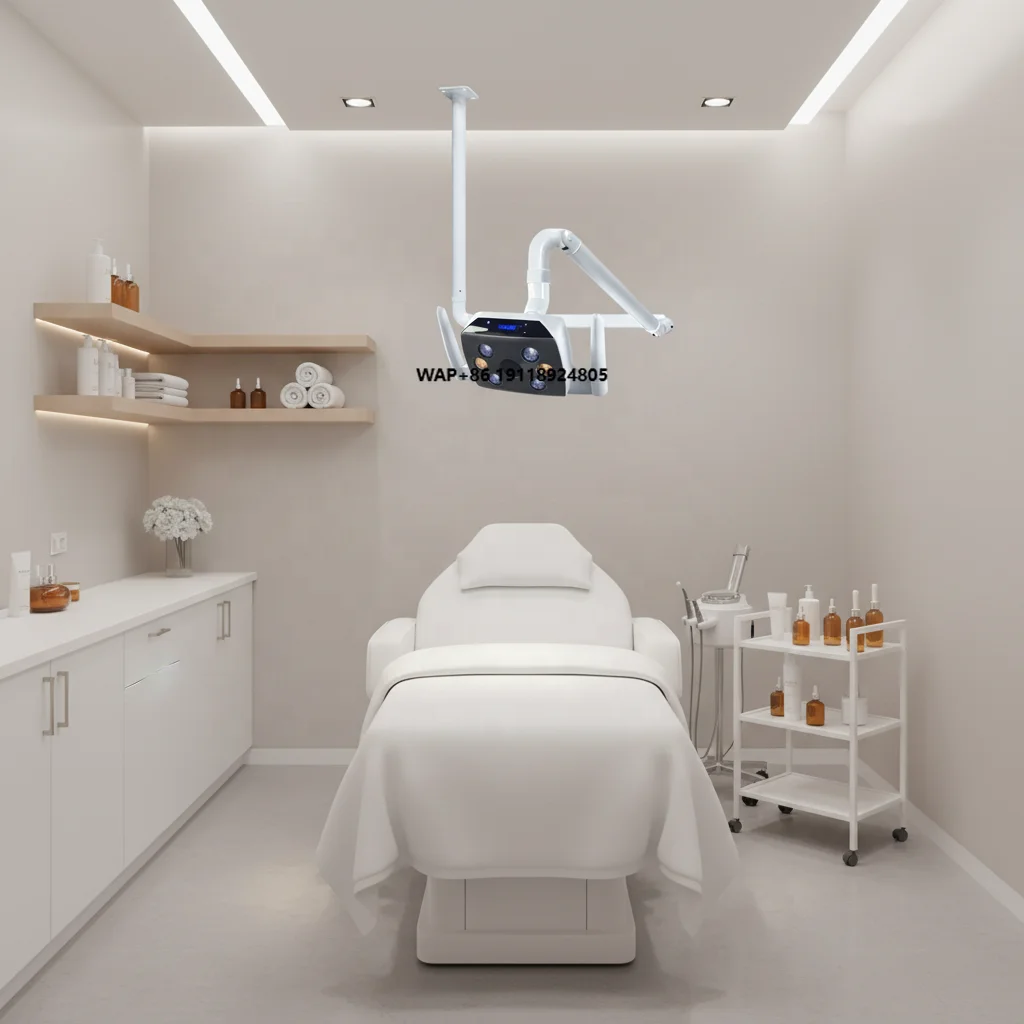 Ceiling Mounted Light Emitting Diode Shadowless Surgical Lights for Medical Aesthetics and  Clinics, Surgical Lights with