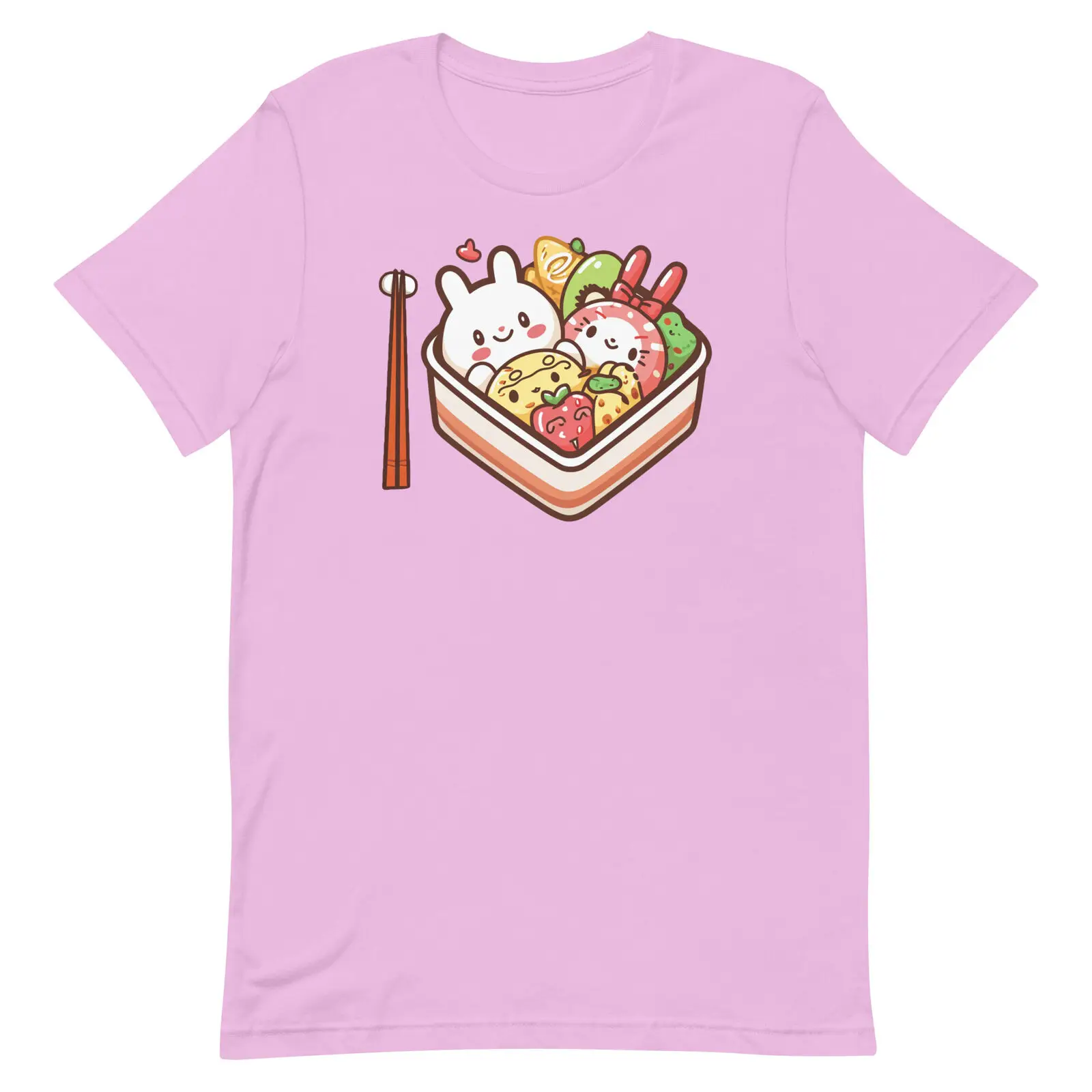 Kawaii Bento Box Tee | Food Graphic Tees | kawaiitees.com