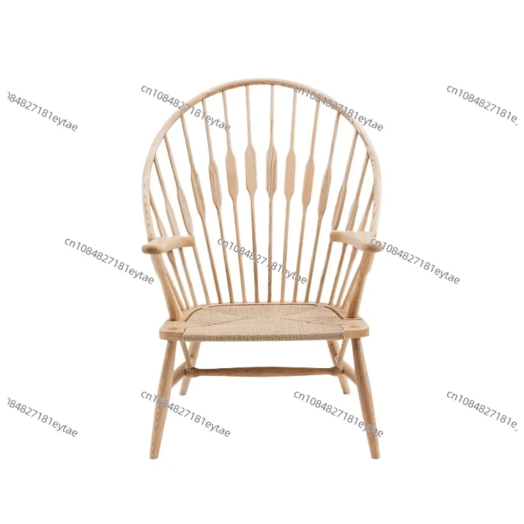 Modern Solid Wood Armchair for Living Room Home Furniture