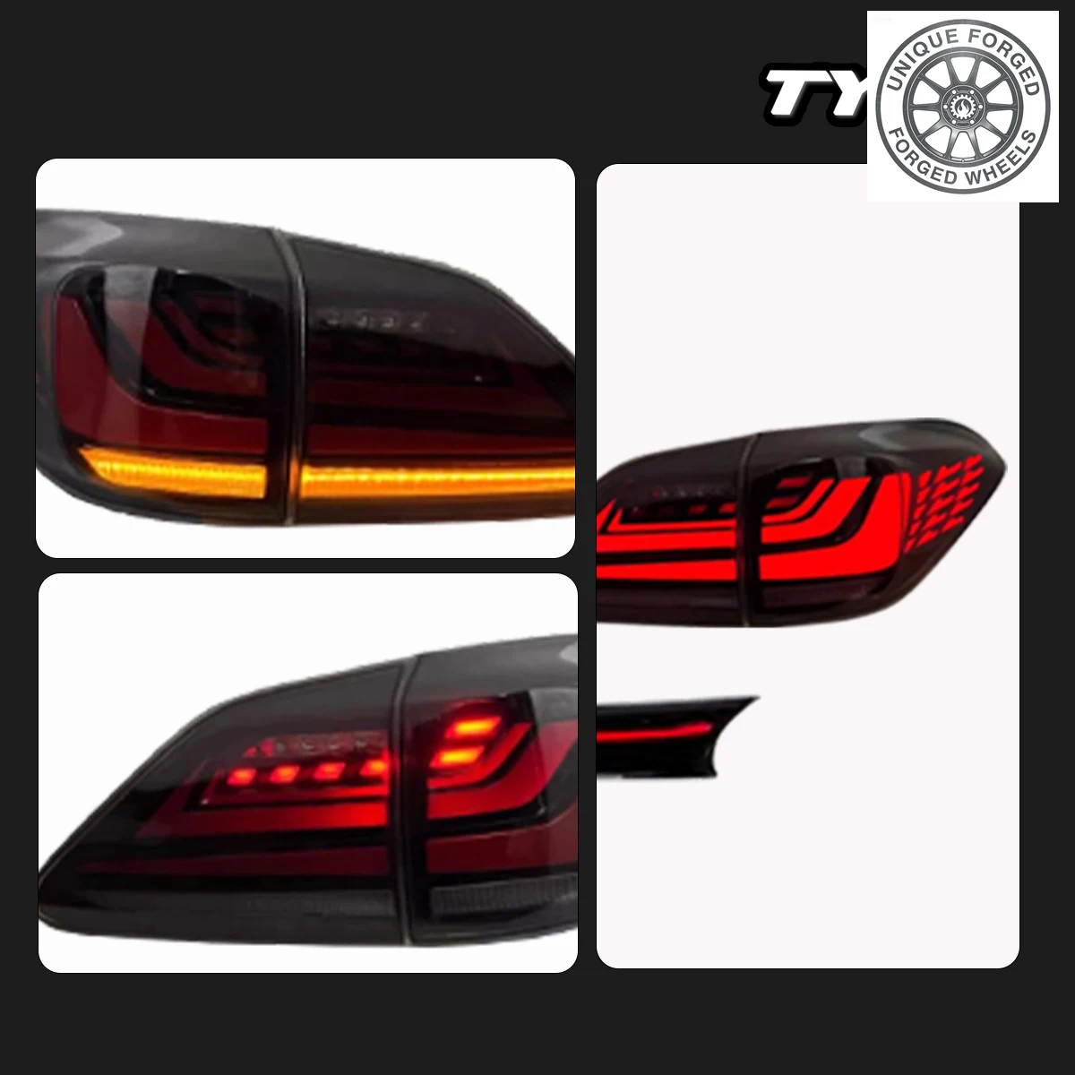 

BC Car For RX Taillight 2009-2015 Upgrade Modified to New DRL Dynamic Turn Signal LED Taillight Auto Accsori