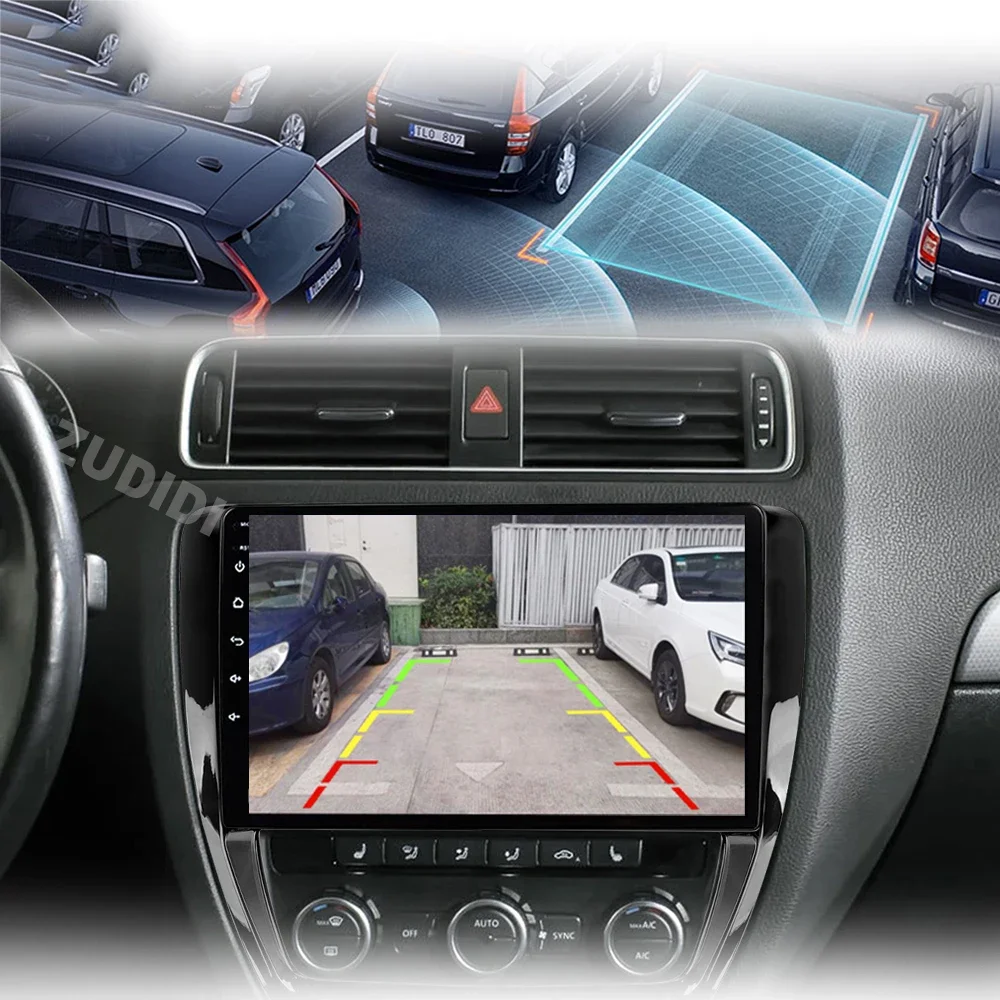 For Volkswagen VW Sagitar Jetta 6 Bora 2011-2018 Android 16 2Din Car Radio Multimedia Video Player Navigation GPS Carplay Stereo