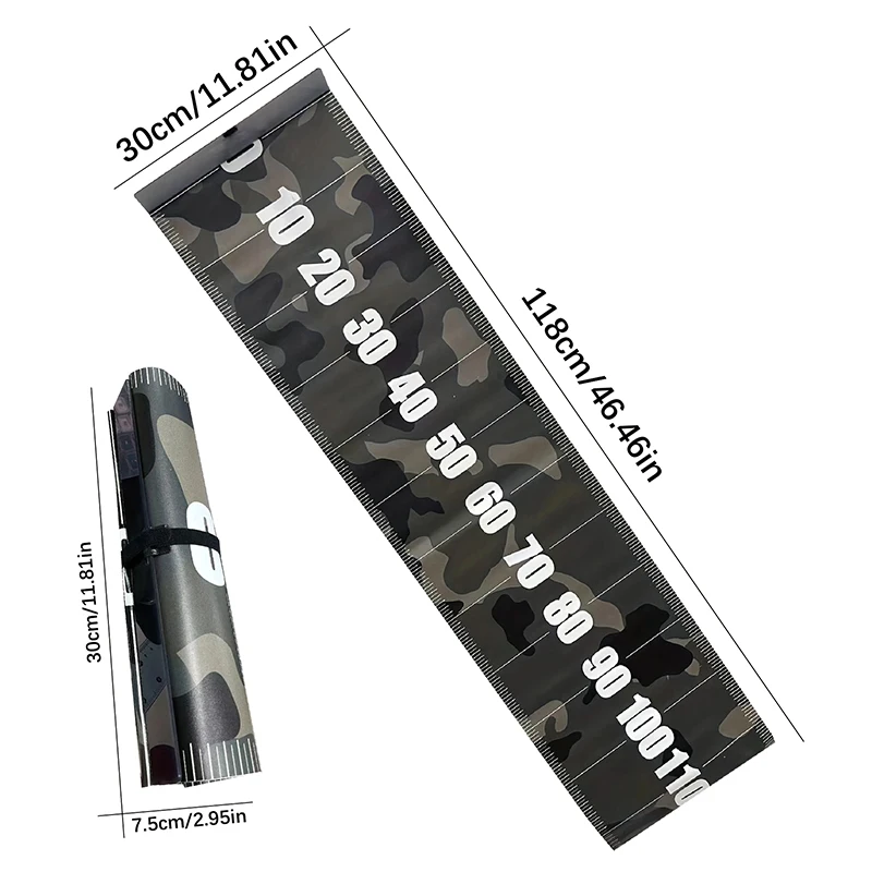 

Equipment Fish Measuring Ruler Waterproof And Adhesive Fishing Ruler Fishing Soft Ruler Fishing Equipment Measuring Fishing