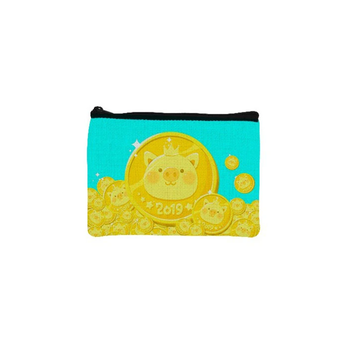 10pcs/lot Blank Sublimation Linen Coin Pouch Small Pocket Heat Transfer Printing Materials