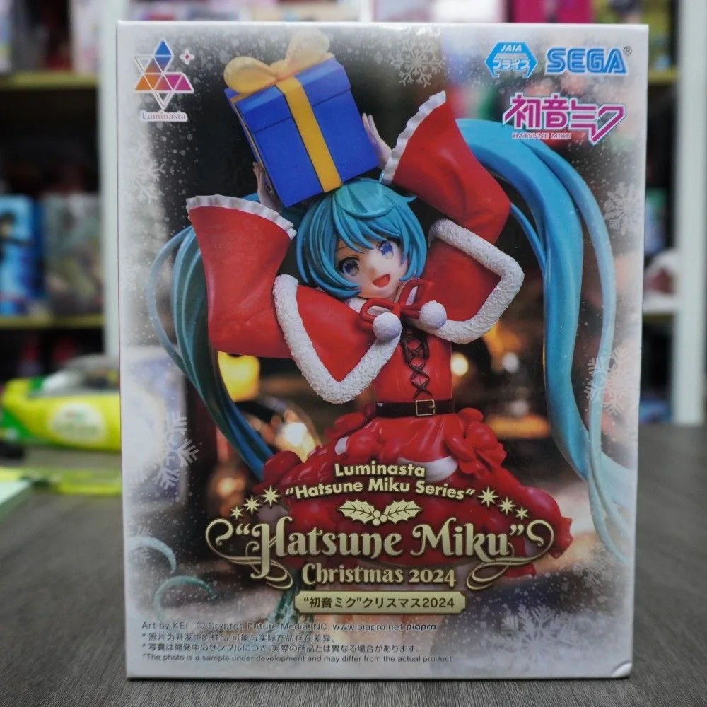 

Оригинальный рождественский подарок Bandai Hatsune Miku 2024, коллекционная фигурка