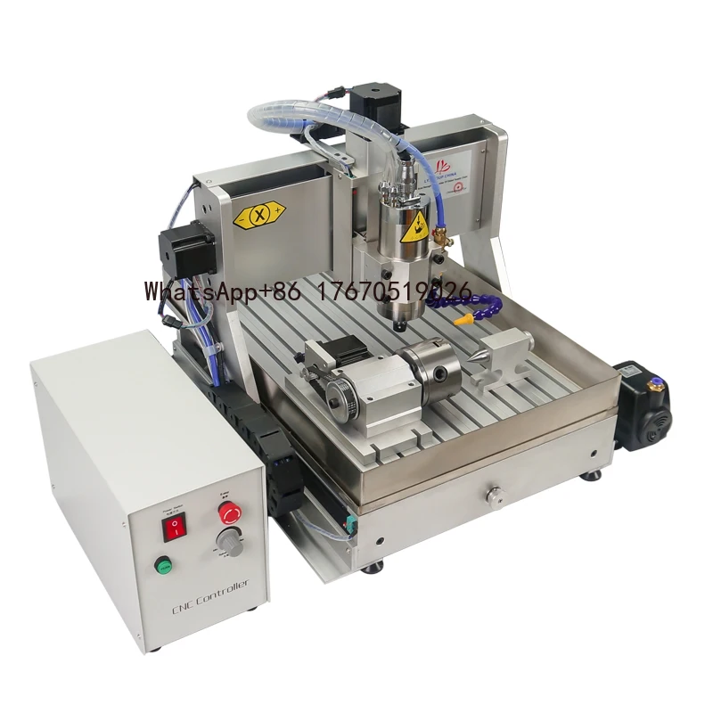 

Hobby 3D CNC Router 3020 3040 6040 6090 2.2KW Spindle 4 Axis CNC Milling Engraving Drilling Carving Machine