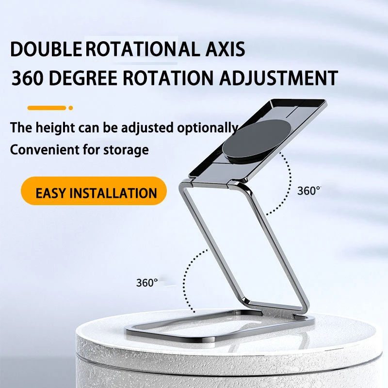 Phone Ring Holder metal lazy Finger Kickstand 360° Rotation Grip Foldable Telephone Stand for Xiaomi Iphone 15 16 Pro Max Huawei image 4