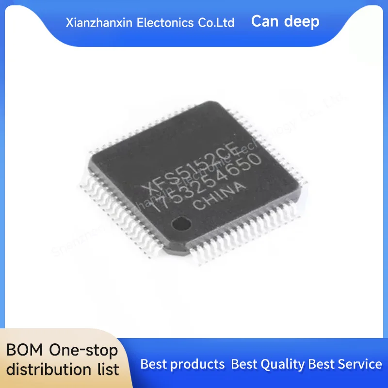 1PCS/LOT XFS5152CE XFS5152 LQFP-64 Chinese-English speech synthesis (TTS) recognition chip