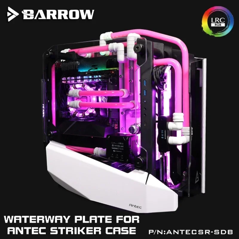 

Barrow Distroplate for Antec Striker Case ANTECSR-SDB Water Cooling System for PC Gaming 5V 3PIN Waterway Board