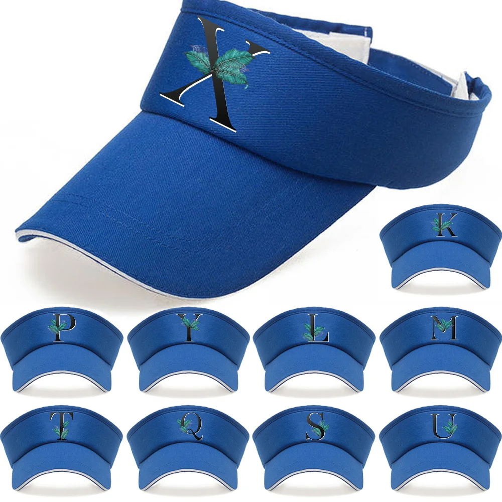 

Golf Cap Empty Top Hat for Unisex Visor Summer Sun Hat Running Baseball Caps Printing Leaf Series Sports Hats Adjustable Anti-UV