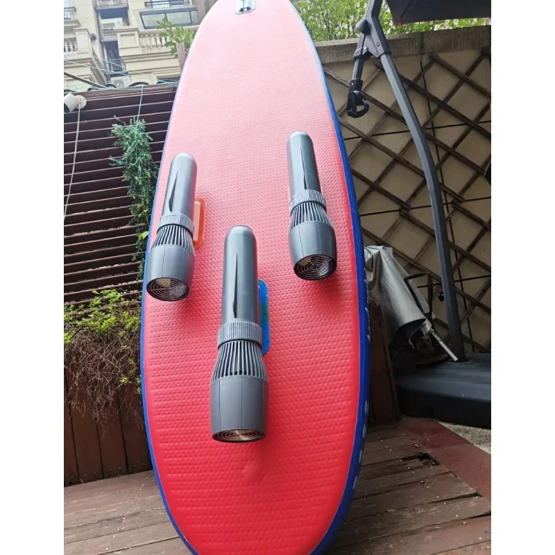 Integrated Paddle Board Thruster, Submersible Thruster, Built-in Battery, 500 Watt Brushless Motor