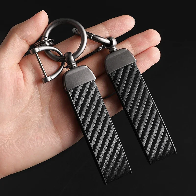 

Carbon Fiber Leather Car Keychain Keyring For Seat Cordoba MK3 6L 6L2 2003 2004 2005 2006 2007 2008 2009 Car Accessories