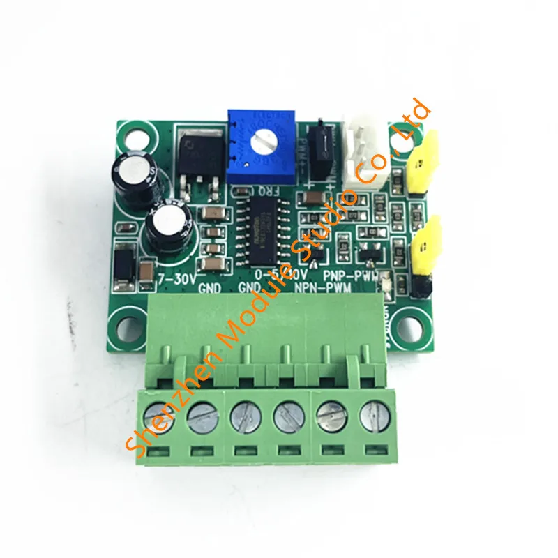 DC 0-5V/0-10V to 0-100% Analog Input Voltage to PWM Signal generator PLC AD Converter Module PNP-PWM/NPN-PWM 5V 24V Level output