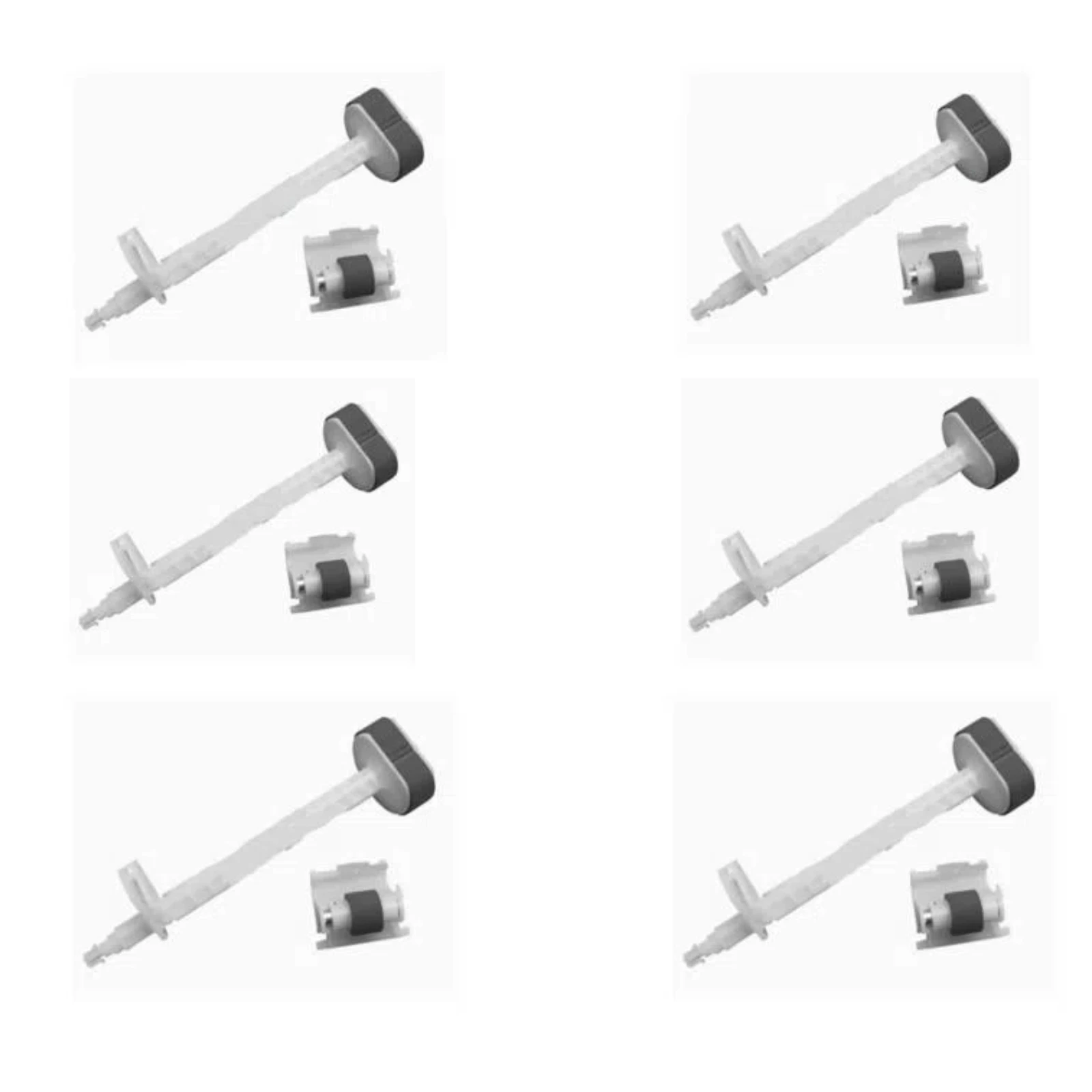 6Sets Paper Pickup Roller Separation Pad For EPSON L5190 L5196 L5198 L5290 L5296 L4268 L4269 L4350 L4353 L4356 ET-2850 ET-2760